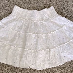 AE White Summer Skirt
